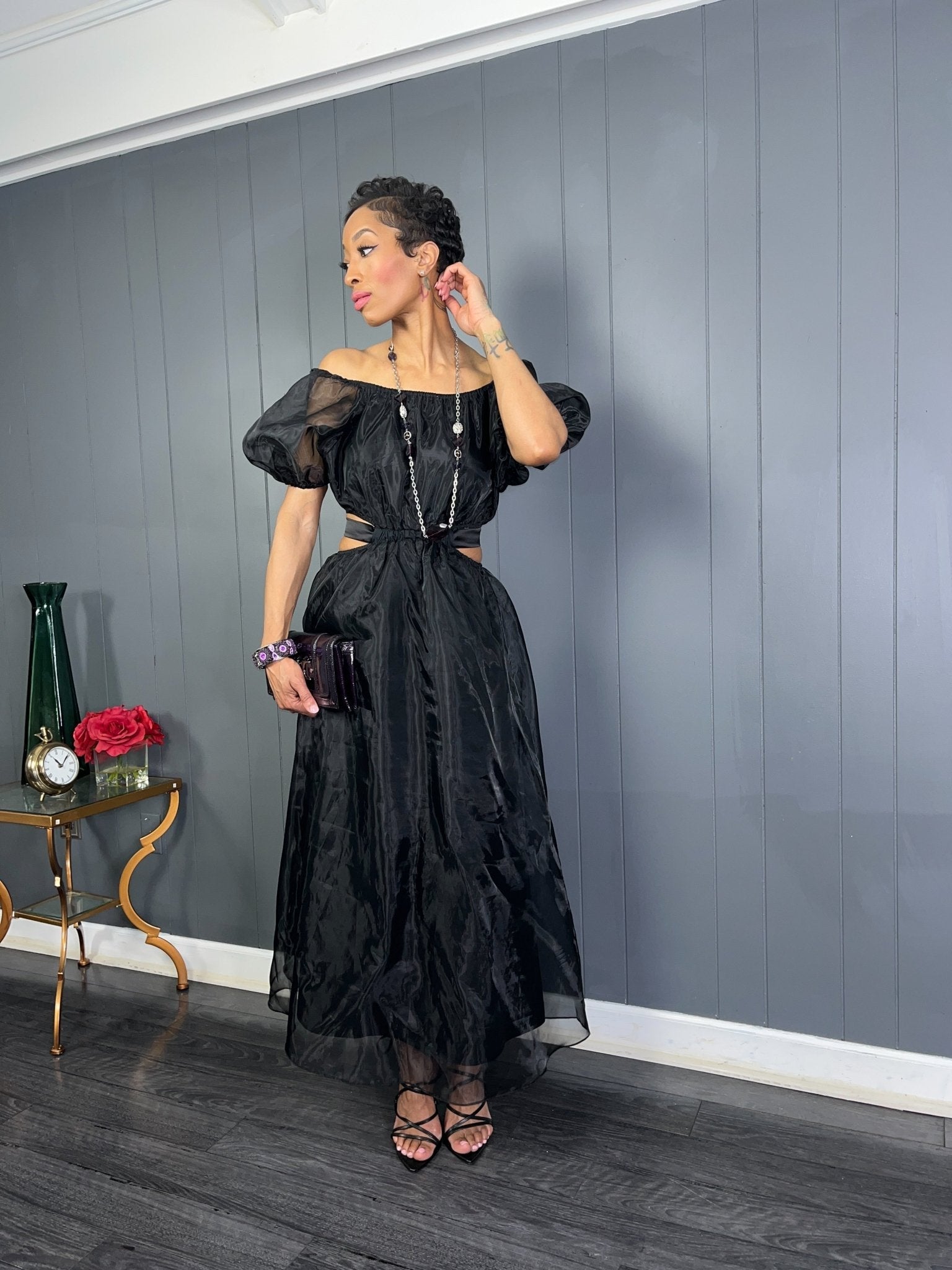 Black Tulle Dress – GlassHouse Chic