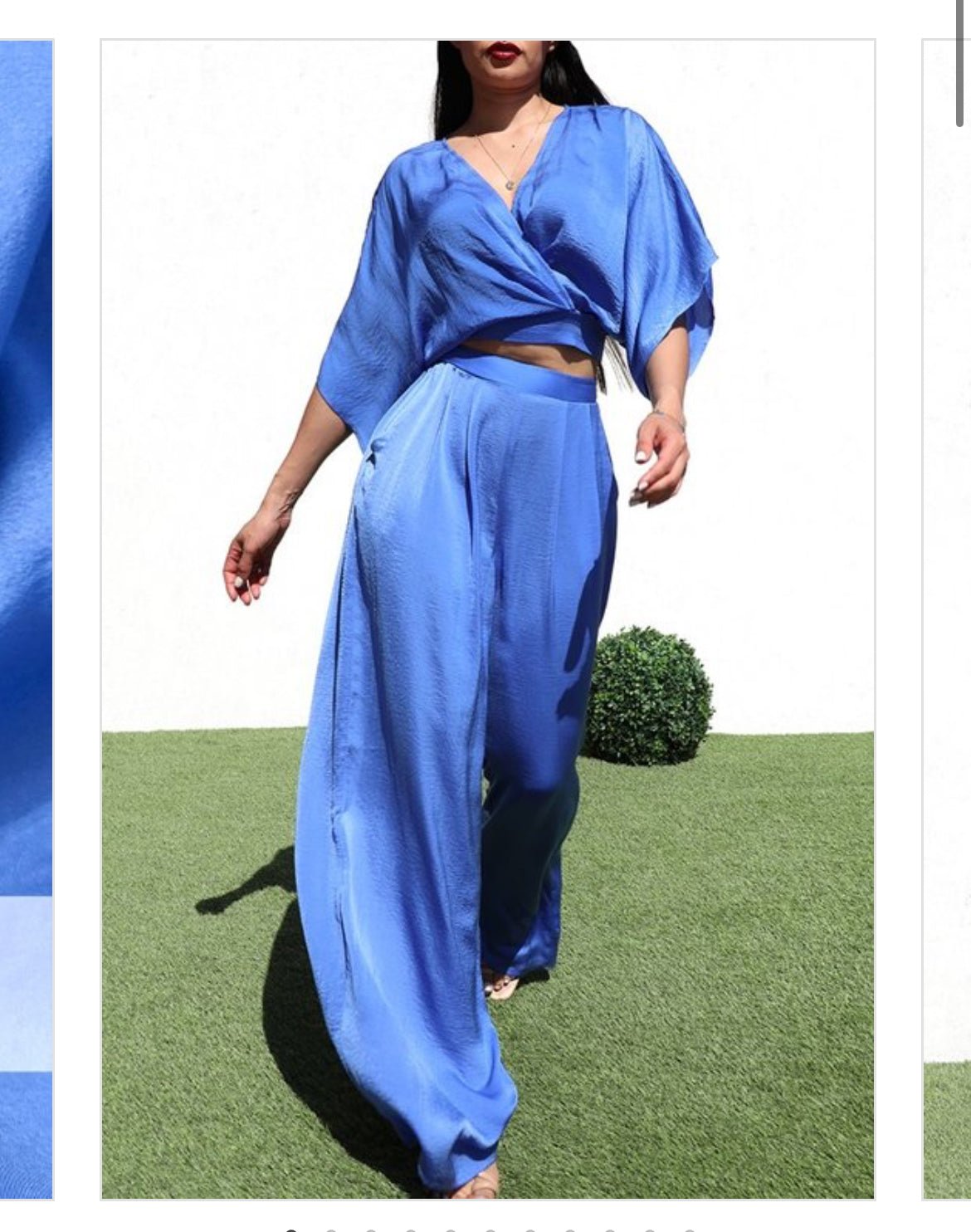 Blue Flowy Set - GlassHouse Chic