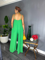 Flowy Wide Leg Jumpsuit - GlassHouse Chic